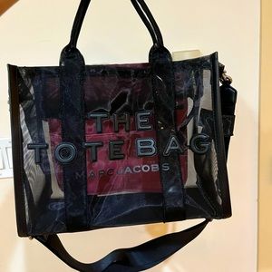 Marc Jacobs Tote Bag Mesh Black Small